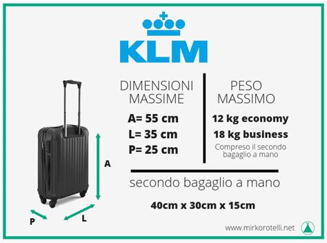 bagaglio a mano klm.